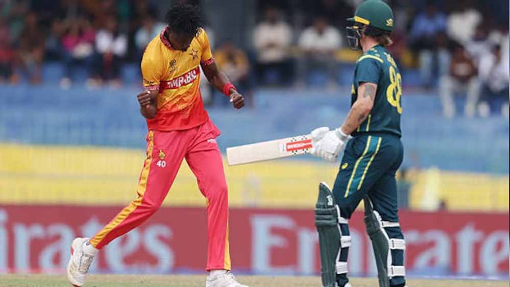 ऑस्ट्रेलिया को जिम्बाब्वे का झटका, वर्ल्ड कप में दूसरी बार आया अप्रत्याशित उलटफेर