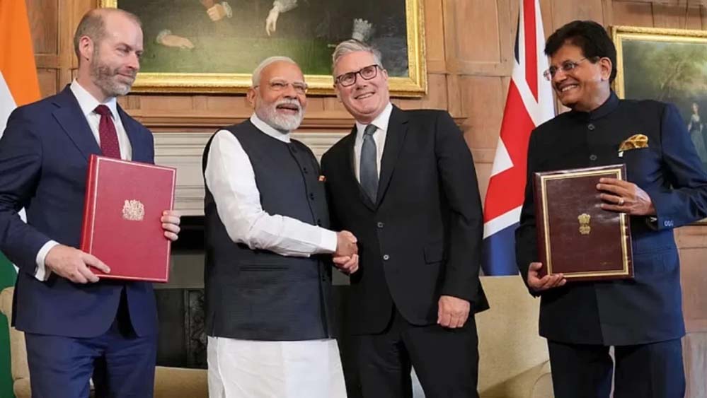 भारत-UK समझौते से बड़ा फायदा, 99% भारतीय सामान पर जीरो-ड्यूटी संभव
