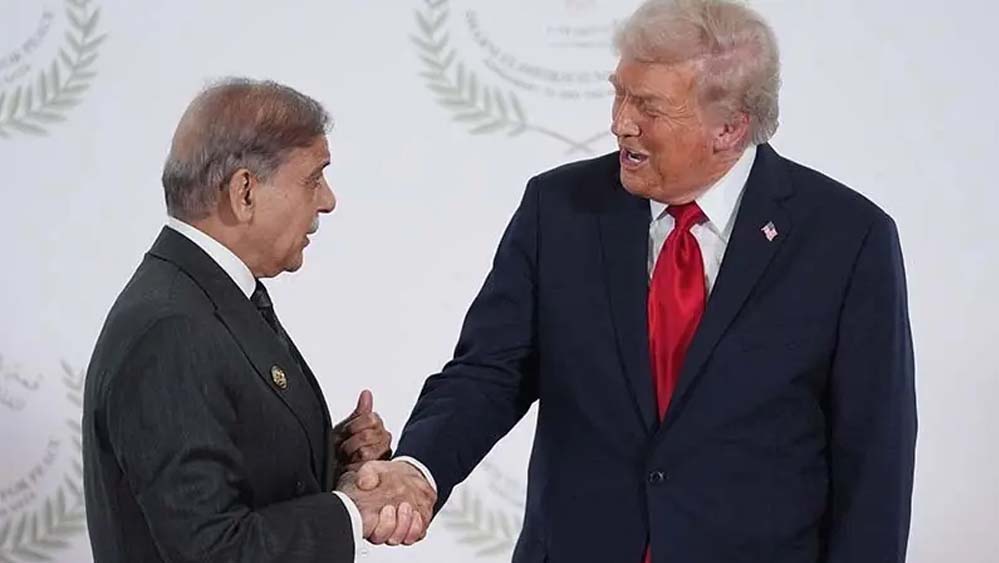 अंतरराष्ट्रीय मंच पर पाकिस्तान की मौजूदगी, पीएम शहबाज़ शरीफ़ होंगे ट्रंप के साथ बैठक में शामिल