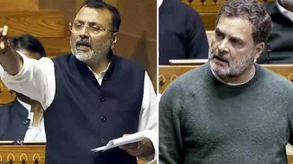 राहुल गांधी पर संसद में प्रस्ताव, BJP सांसद ने चुनाव न लड़ने की उठाई मांग