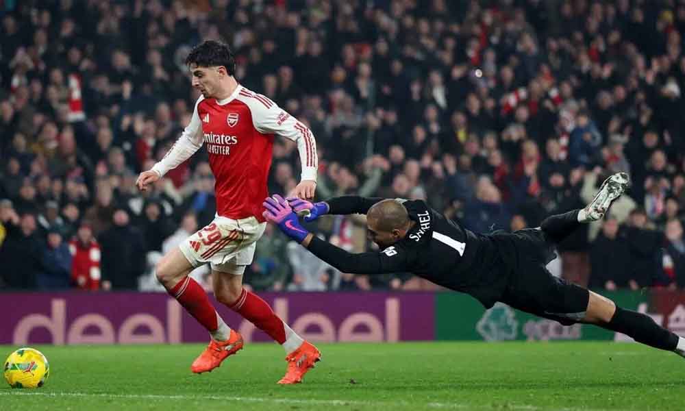 सांसें थाम देने वाला अंत, हैवर्ट्ज के लेट गोल से आर्सेनल काराबाओ कप फाइनल में