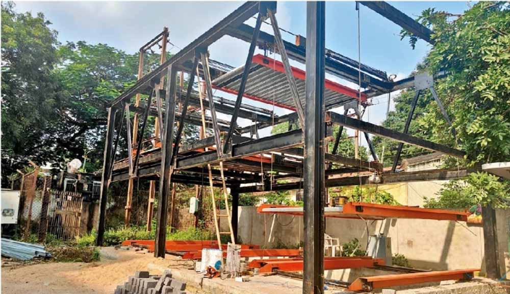 रायपुर में स्मार्ट पार्किंग की शुरुआत: महानगरों जैसी मैकेनाइज्ड मल्टीलेवल पार्किंग तैयार, एक साथ खड़ी होंगी 12 कारें