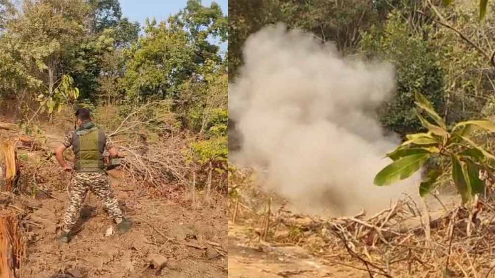 माओवादियों की साजिश पर करारा प्रहार, सुरक्षा बलों ने नक्सली डंप से 5 किलो IED और हथियारों का जखीरा पकड़ा