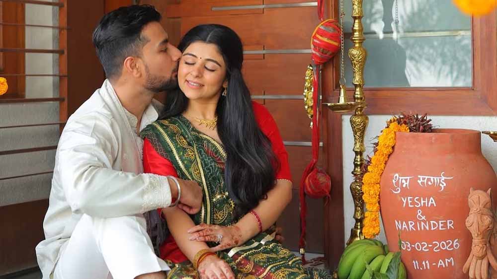 प्यार को मिला नया नाम: TV एक्ट्रेस येशा रूघानी ने डायरेक्टर से की सगाई, पहली बार दिखी मंगेतर की झलक