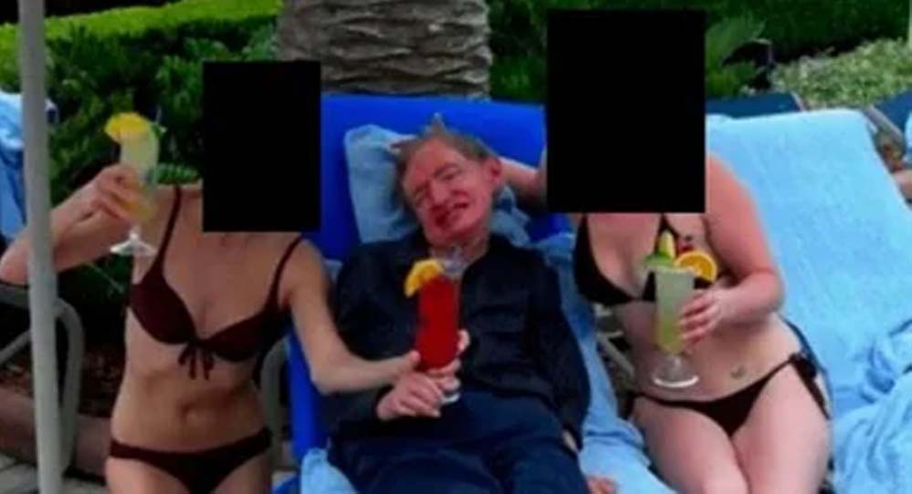 एपस्टीन दस्तावेजों से जुड़ी तस्वीर ने मचाई हलचल, स्टीफन हॉकिंग पर फिर बहस