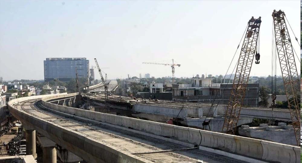 Metro परियोजना के लिए 22 एकड़ जमीन ली जाएगी, ऑरेंज और ब्लू लाइन के विकास की राह आसान