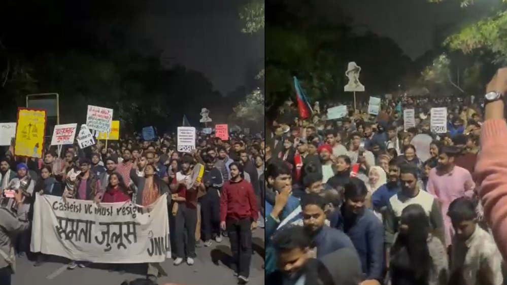 JNU का हाल: छात्रों का मार्च, रातभर संघर्ष और बढ़ते विरोध के कारण