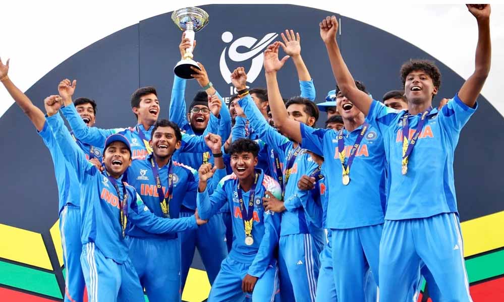 अंडर-19 वर्ल्ड कप जीतने पर BCCI ने टीम इंडिया को दिया 7.5 करोड़ का इनाम, इंग्लैंड को हराया था