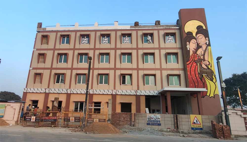 मुख्यमंत्री योगी आदित्यनाथ के विजन में अयोध्या का विकास, रामकथा पार्क में नया पर्यटक आवास निर्माणाधीन