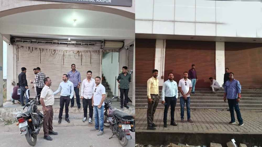 चार व्यावसायिक परिसर सील, संपत्ति कर नहीं भरने पर निगम का बड़ा एक्शन