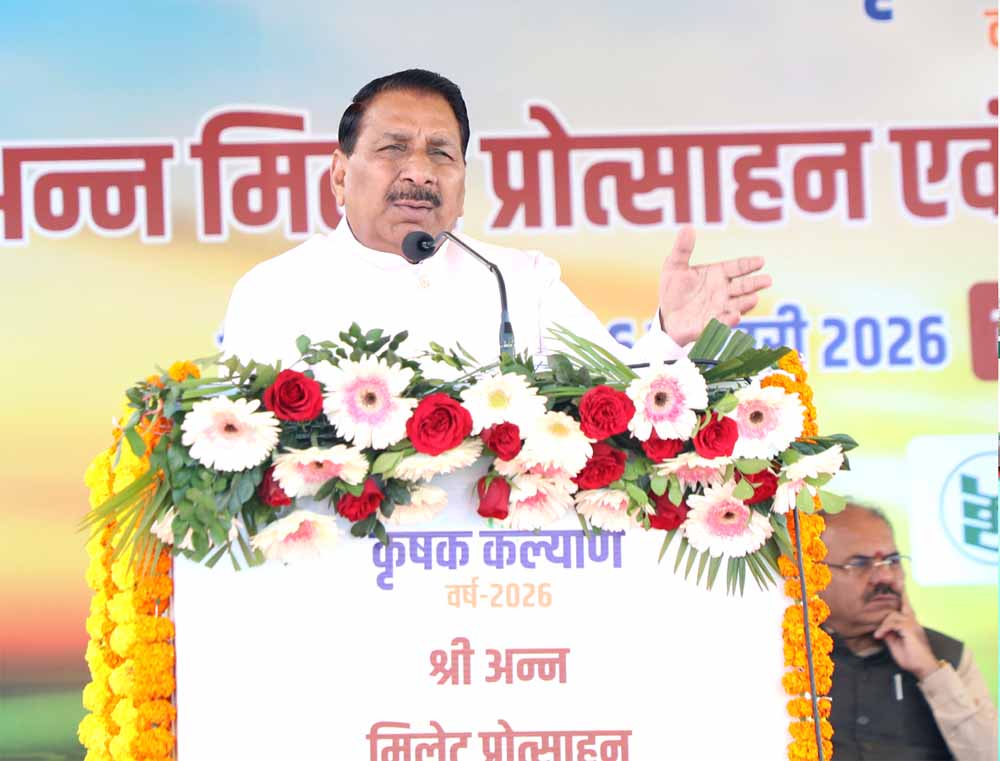श्रीअन्न को बढ़ावा देकर किसान आत्मनिर्भरता की ओर, मध्यप्रदेश सरकार का फोकस : कृषि मंत्री