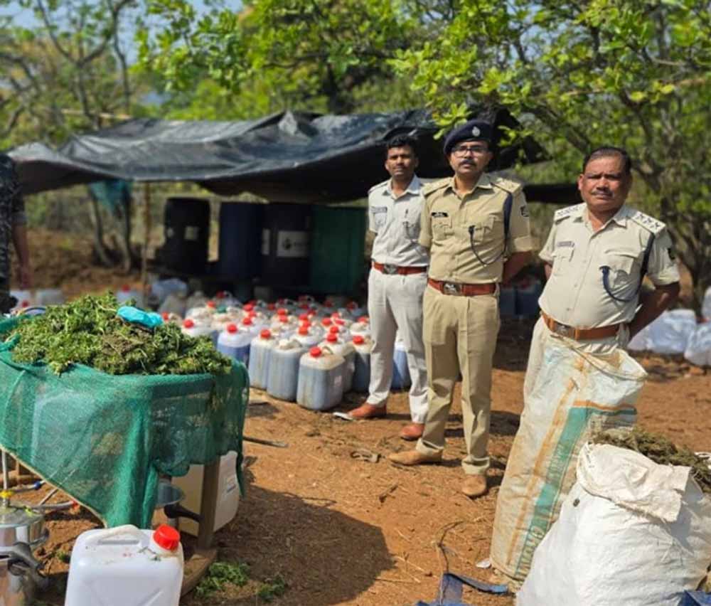 ओडिशा में ड्रग माफिया पर बड़ा वार, 205 करोड़ का नशीला माल जब्त