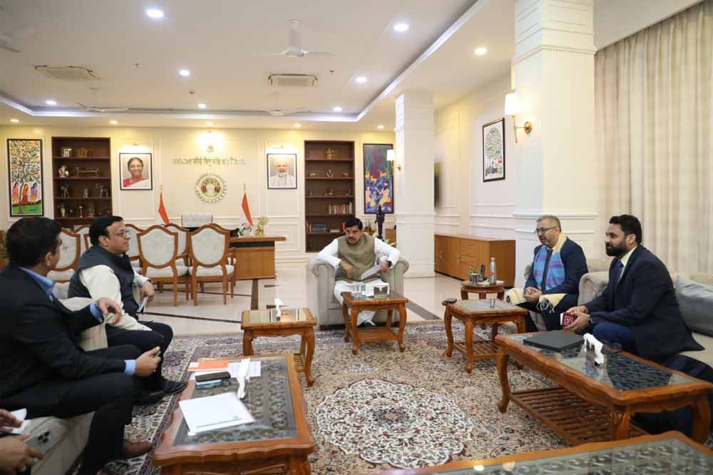 अंतरराष्ट्रीय सहयोग पर चर्चा: मुख्यमंत्री डॉ. मोहन यादव से मिले स्विस संसद सदस्य