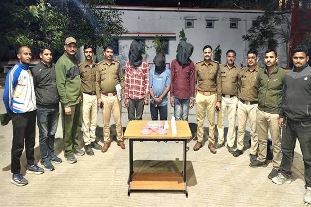 मध्यप्रदेश पुलिस की पिछले तीन दिनों की प्रमुख कार्यवाहियाँ