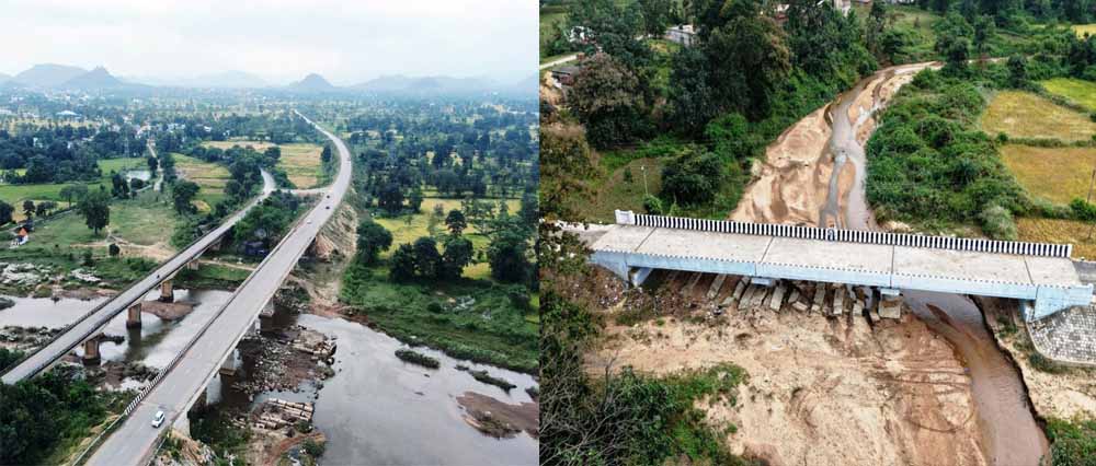 सड़कों ने घटाई दूरियां, पुलों ने जोड़े सपने—विकास की राह पर गांव