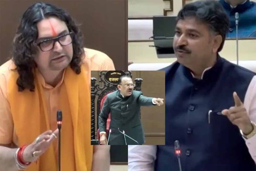 गरमाये मुद्दे के बीच हाथापाई की नौबत!, राजस्थान विधानसभा में हाई-वोल्टेज ड्रामा