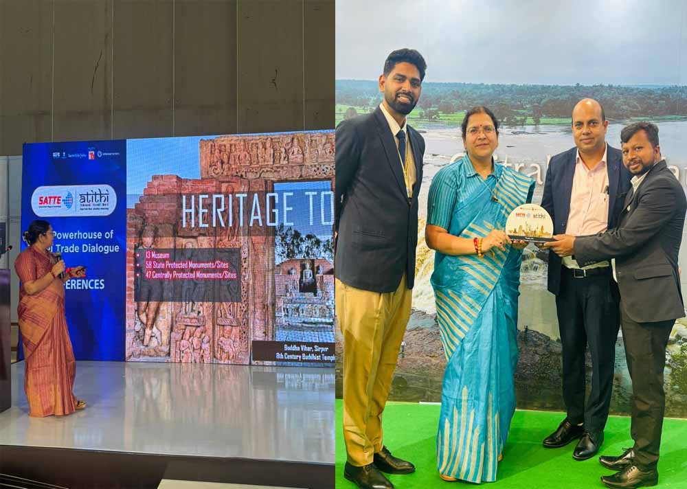 देश-दुनिया के सामने चमका छत्तीसगढ़ का पर्यटन, SATTE में मिला शानदार रिस्पॉन्स