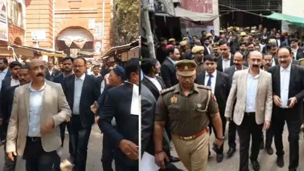 अयोध्या कचहरी में बम की सूचना से अफरा-तफरी, जांच में जुटी पुलिस