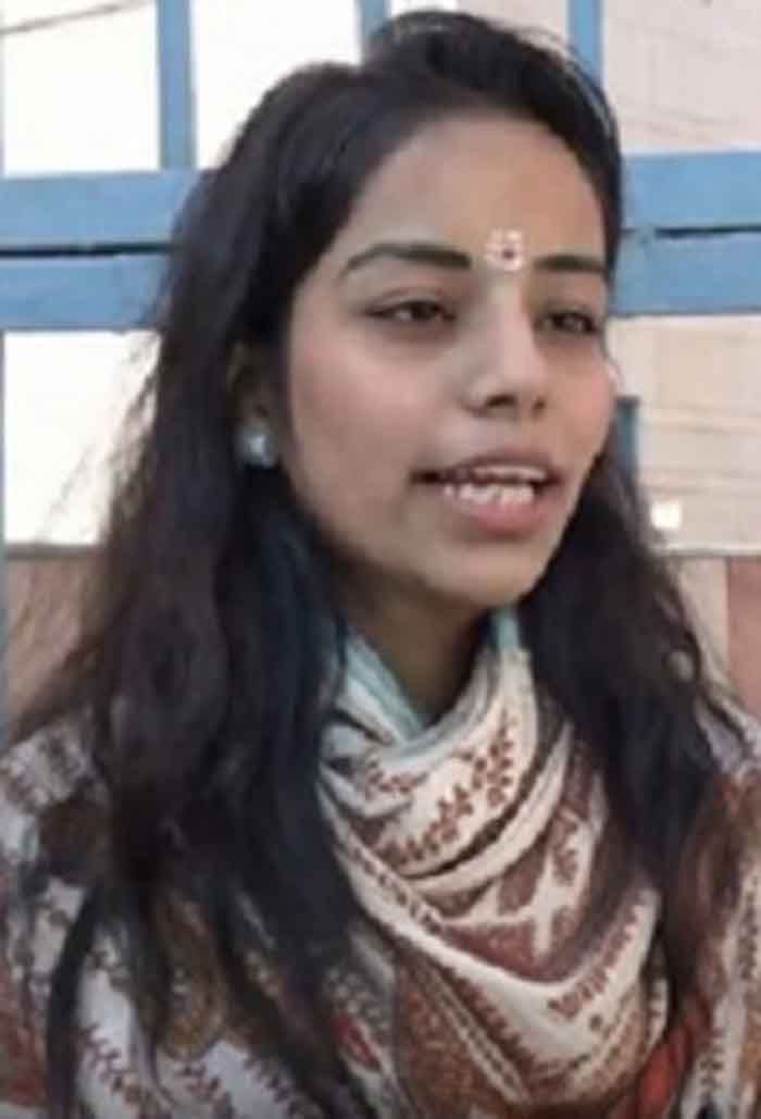 यूजीसी विवाद: यूट्यूबर मेघा का बयान, ‘रुचि के समर्थन में आवाज उठाई, किसी संगठन से नहीं जुड़ी’