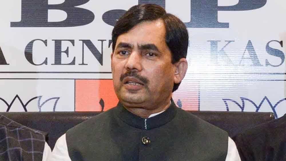 देश में नक्सलवाद का सफाया तय, जल्द खत्म होगी चुनौती: शाहनवाज हुसैन