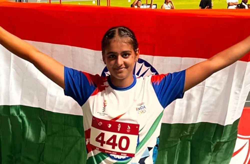 जैस्मीन कौर का जलवा बरकरार, शॉट पुट में शानदार जीत हासिल