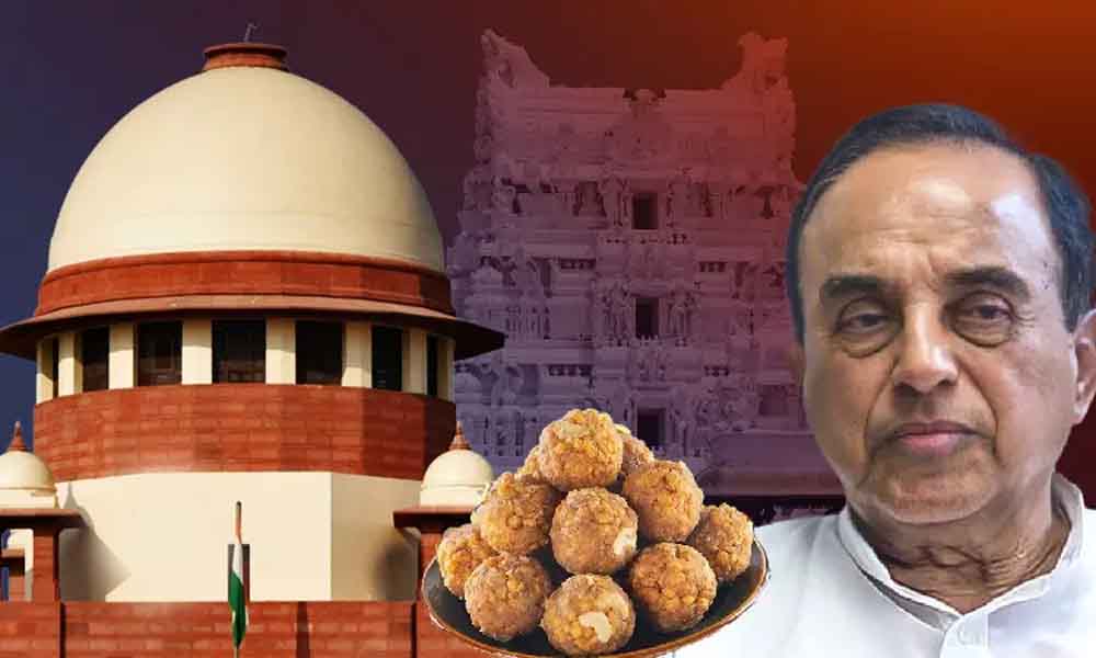तिरुपति लड्डू मामले में जांच पूरी, सुप्रीम कोर्ट ने सुब्रमण्यम स्वामी को नहीं दी राहत