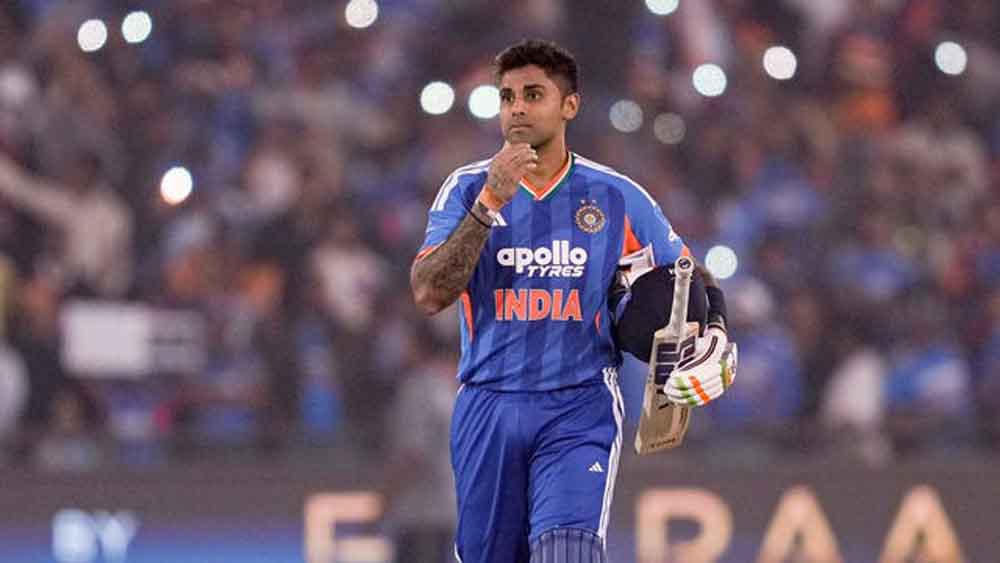 टीम इंडिया के सितारे चमके — सूर्या टॉप-5 के करीब, ईशान की लंबी उड़ान, ऑलराउंडर ताज पाकिस्तान के नाम