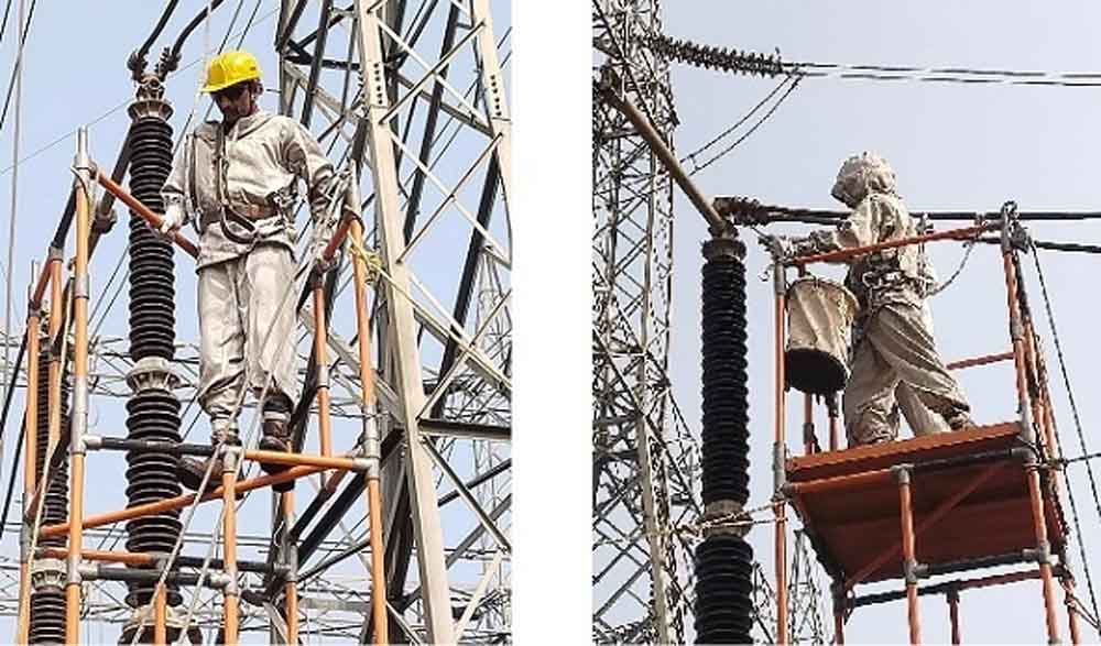 ट्रांसमिशन सिस्टम की गुणवत्ता जांचने पहुंची जायका टीम, सब स्टेशन का किया बारीकी से निरीक्षण