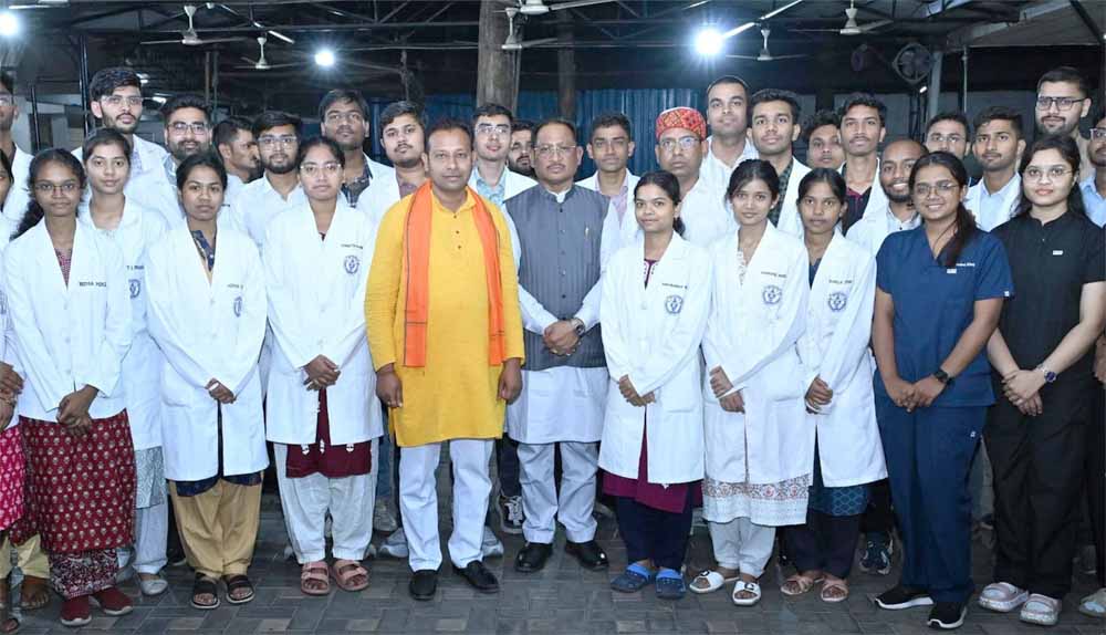 मुख्यमंत्री विष्णु देव साय बोले – स्वास्थ्य सुविधाओं के विस्तार के लिए प्रतिबद्ध है हमारी सरकार