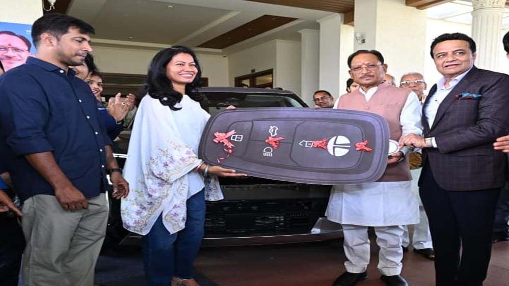 छत्तीसगढ़ की बेटी आकांक्षा सत्यवंशी ने बढ़ाया प्रदेश का मान, मुख्यमंत्री विष्णुदेव साय ने किया सम्मान