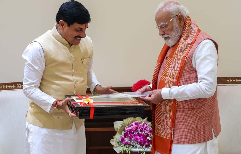 प्रधानमंत्री मोदी से नई दिल्ली में मुख्यमंत्री डॉ. यादव की भेंट, चर्चा का अहम मुद्दा