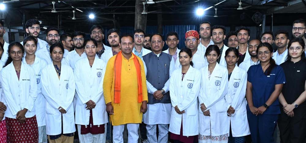 स्वास्थ्य सुविधाओं के विकास में सरकार की प्रतिबद्धता जताते हुए CM साय ने किया बयान