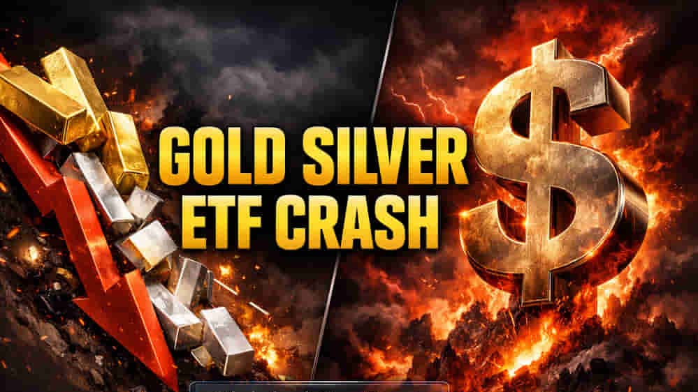 Gold-Silver ETFs में भारी क्रैश, 2 महीने में 40% रिटर्न घटा; निवेशकों को अब क्या करना चाहिए?