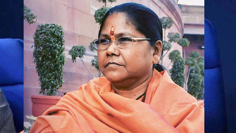 साध्वी निरंजन ज्योति को मिला राष्ट्रीय पिछड़ा वर्ग आयोग का अध्यक्ष पद