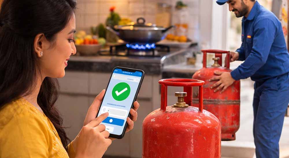 घर बैठे मोबाइल से बुक करें गैस सिलेंडर: UMANG और पेमेंट ऐप्स का आसान तरीका समझें