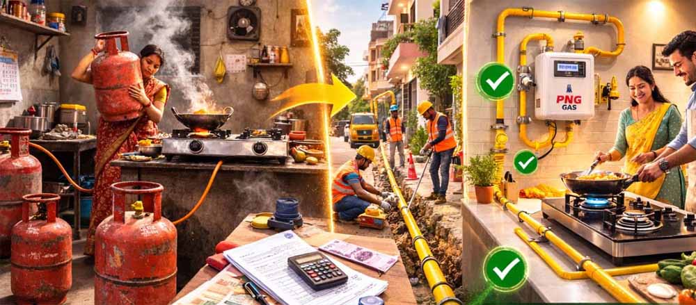 घर में पाइपलाइन गैस शुरू होते ही लौटाना पड़ेगा LPG सिलिंडर, ऐसे करें पूरा प्रोसेस