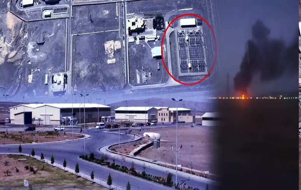 ईरान के नतांज में बड़ा हमला, अमेरिका और इजरायल की जोरदार बमबारी