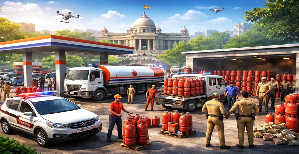 पेट्रोल-डीजल और एलपीजी आपूर्ति पर योगी सरकार का कड़ा रुख, पूरे प्रदेश में छापेमारी