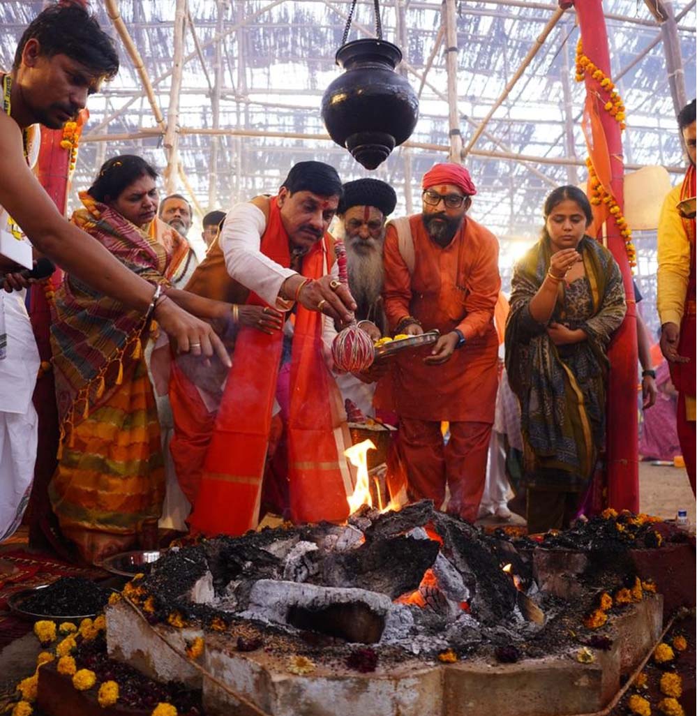 मुख्यमंत्री डॉ. यादव का बयान: यज्ञ ही है सनातन संस्कृति का सर्वोच्च महत्व