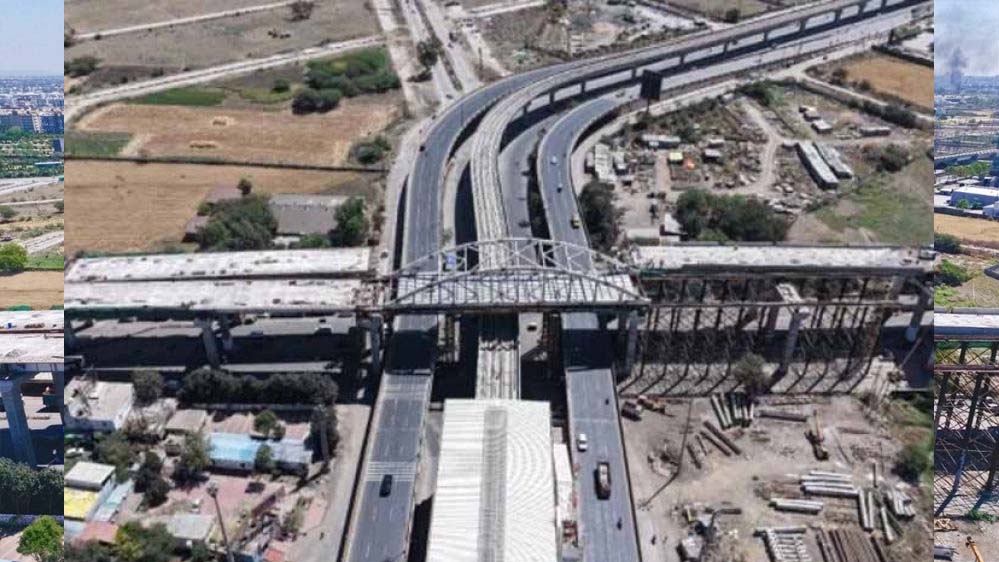 इंदौर चौराहे पर 400 टन का लोहा लटका 23 मीटर ऊंचाई पर, इंजीनियरिंग का कमाल