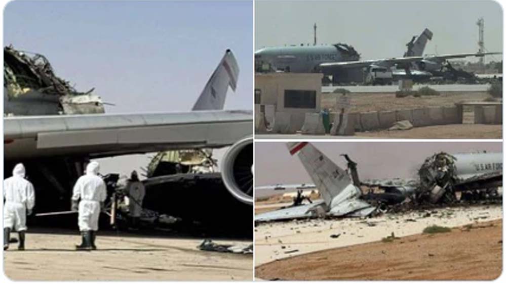 US एयरफोर्स का E-3 Sentry एयक्राफ्ट हुआ बर्बाद ईरानी हमले में, कीमत ₹6600 करोड़