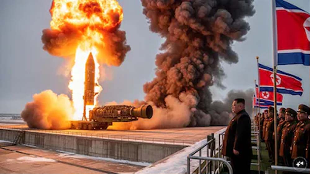 किम जोंग ने परीक्षण किया नए सुपर पावर मिसाइल इंजन का, अब अमेरिका भी रहेगा जद में