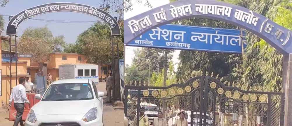 कोर्ट परिसर को उड़ाने की धमकी से हड़कंप, बालोद और बेमेतरा में सुरक्षा बढ़ी