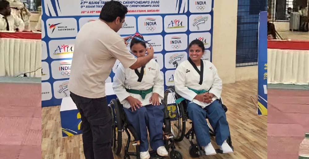 सपना शर्मा ने पैराताइक्वांडो में चौथा नेशनल गोल्ड जीता, दिव्यांगता को चुनौती बना कर हासिल की सफलता
