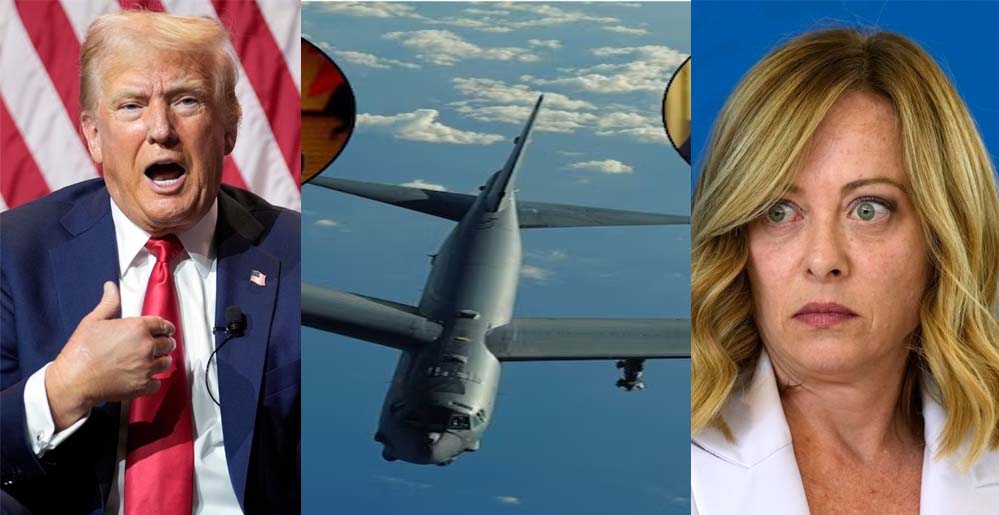 ईरान के बीच इटली ने ट्रंप को तगड़ा झटका, अमेरिकी वॉरप्लेन को अपने बेस पर लैंडिंग से रोका