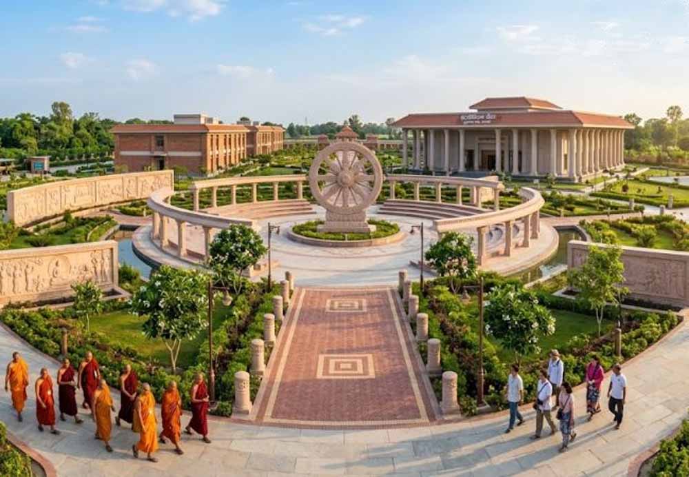 श्रीलंका, म्यांमार, नेपाल, भूटान, थाईलैंड, चीन और जापान से श्रावस्ती आते हैं पर्यटक