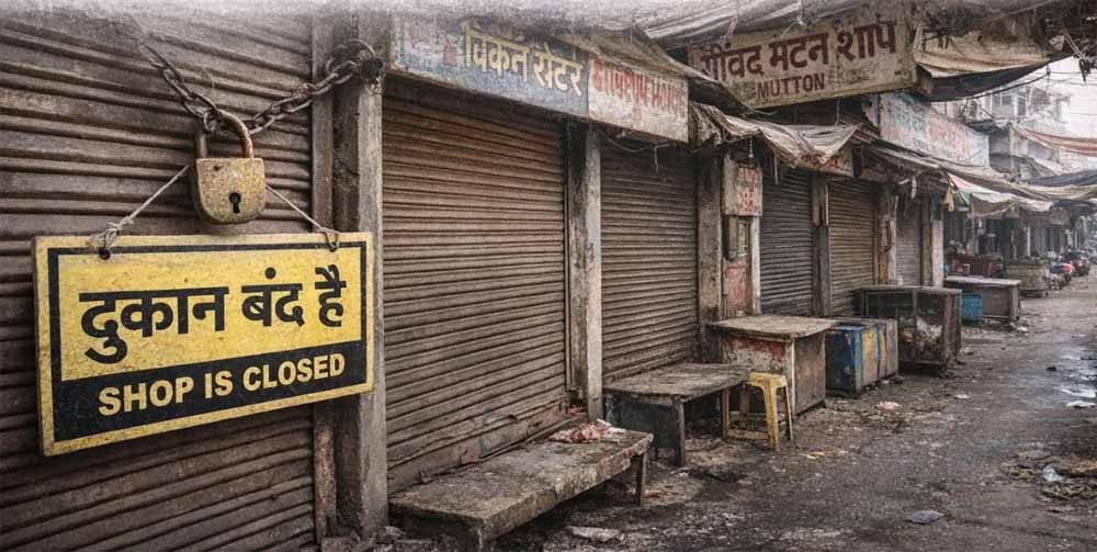 धार्मिक माहौल में बड़ा फैसला: 3 दिन बंद रहेंगी मीट शॉप्स, नवरात्र पर गूंजे जय माता दी