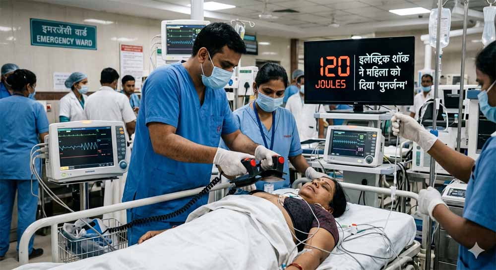 शहडोल में ‘पुनर्जन्म’ जैसी घटना: 120 जूल इलेक्ट्रिक शॉक से महिला की लौटी धड़कनें