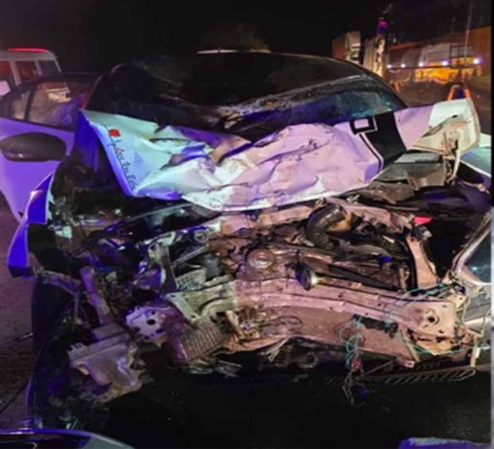 घर लौटते समय कार ने मारी टक्कर, कटनी में बाइक सवार चार युवकों की मौत