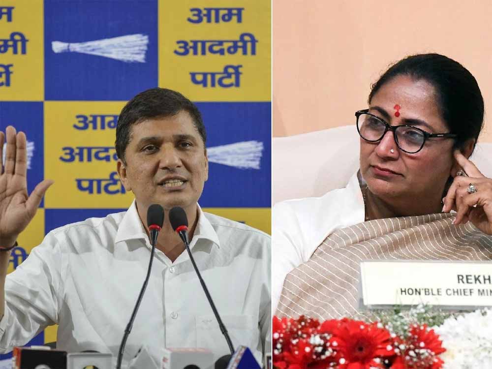 दिल्ली की राजनीति गरमाई: AAP का आरोप– 200 रुपये की पुड़िया बांटकर कराए जा रहे अपराध, CM रेखा गुप्ता पर निशाना